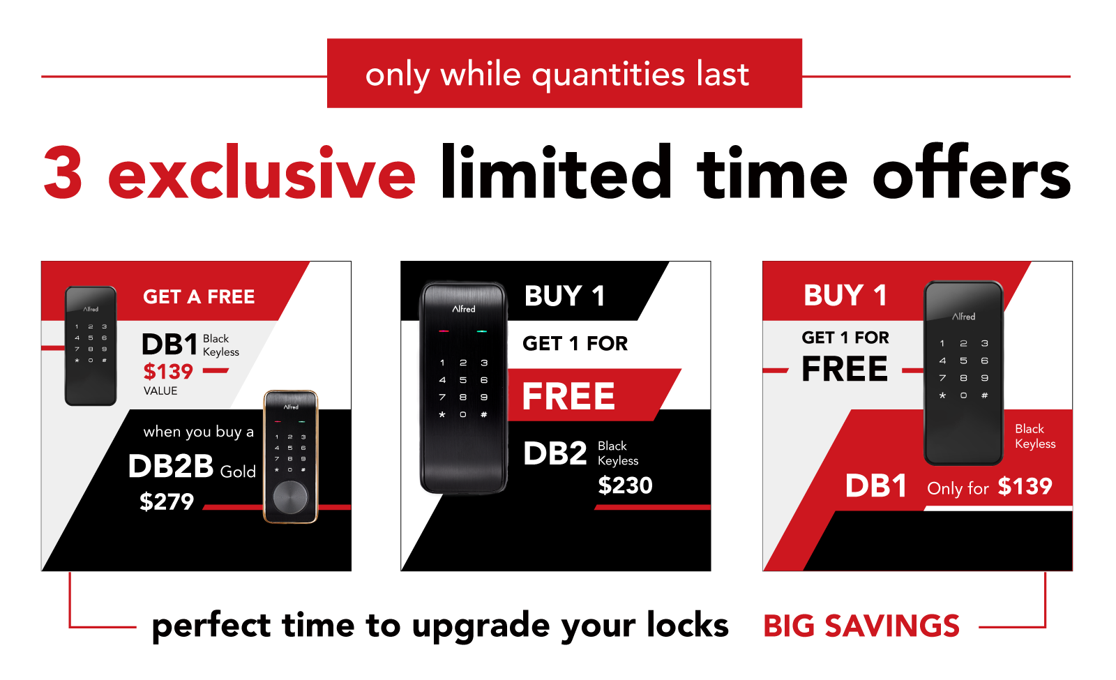 Alfred Inc. Canada – Smart Deadbolt Lock System – alfredinc.ca